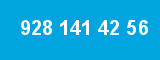 928 141 42 56